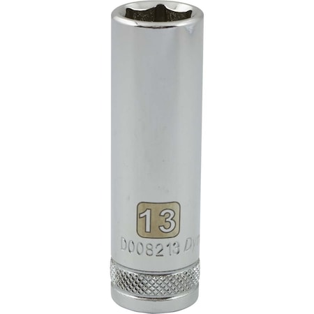 Dynamic 3/8" Drive, 13mm Metric Socket, 6 Points D008213